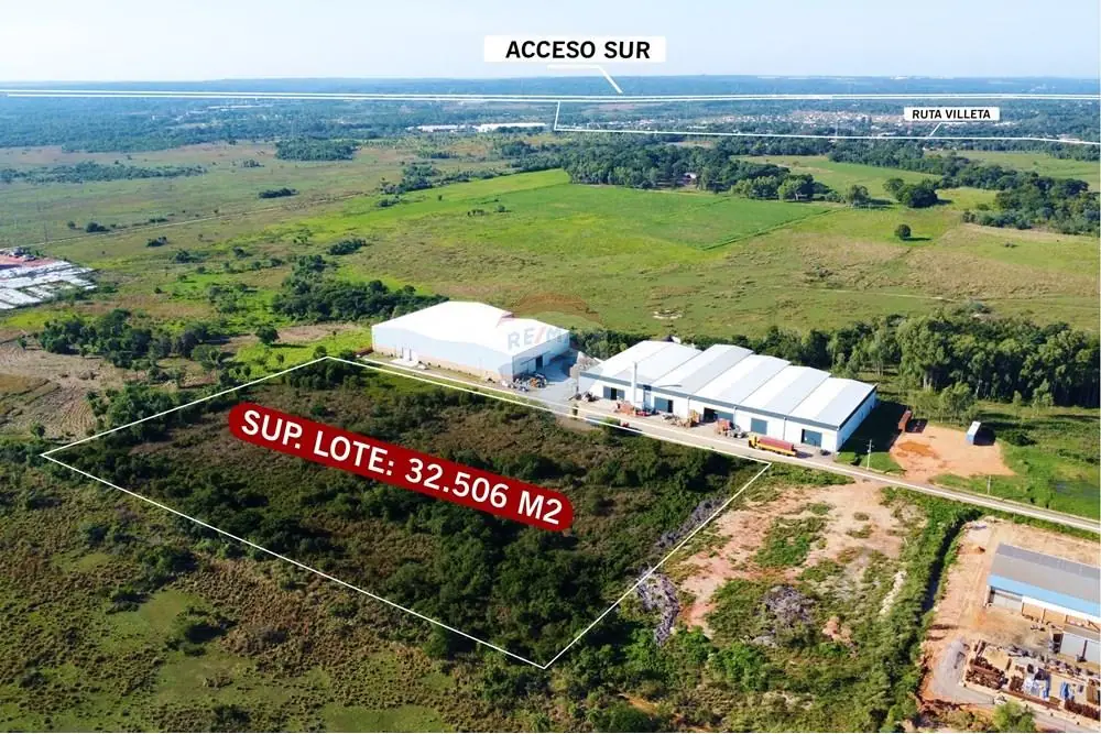3,25 Hectáreas En Parque Industrial Bicentenario – Villeta