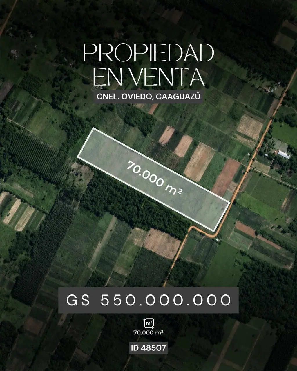 PROPIEDAD EN VENTA – CORONEL OVIEDO