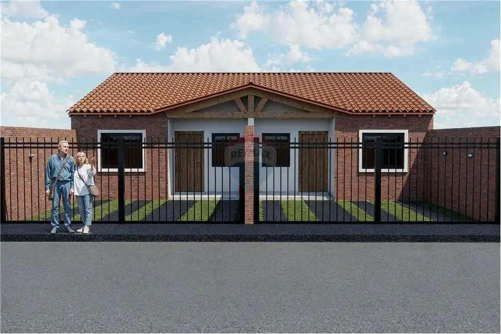 Chalet a estrenar de 2 hab con patio, Cañadita