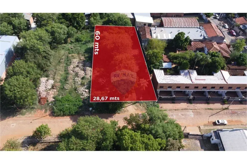 Amplio terreno de 1.694 m2 en Zona Norte