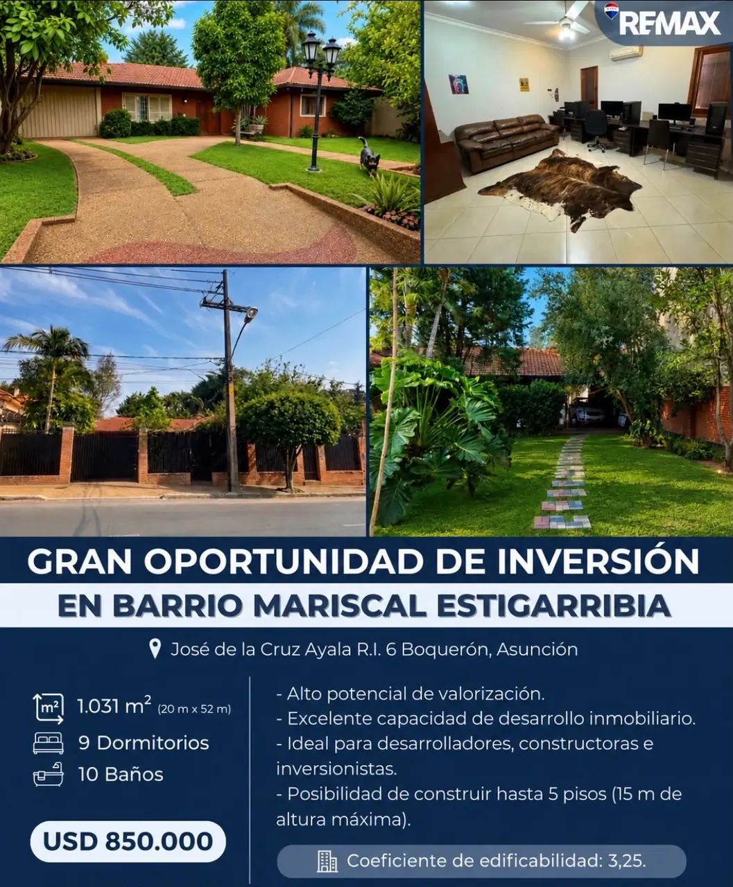 Vendo Residencia En Asuncion