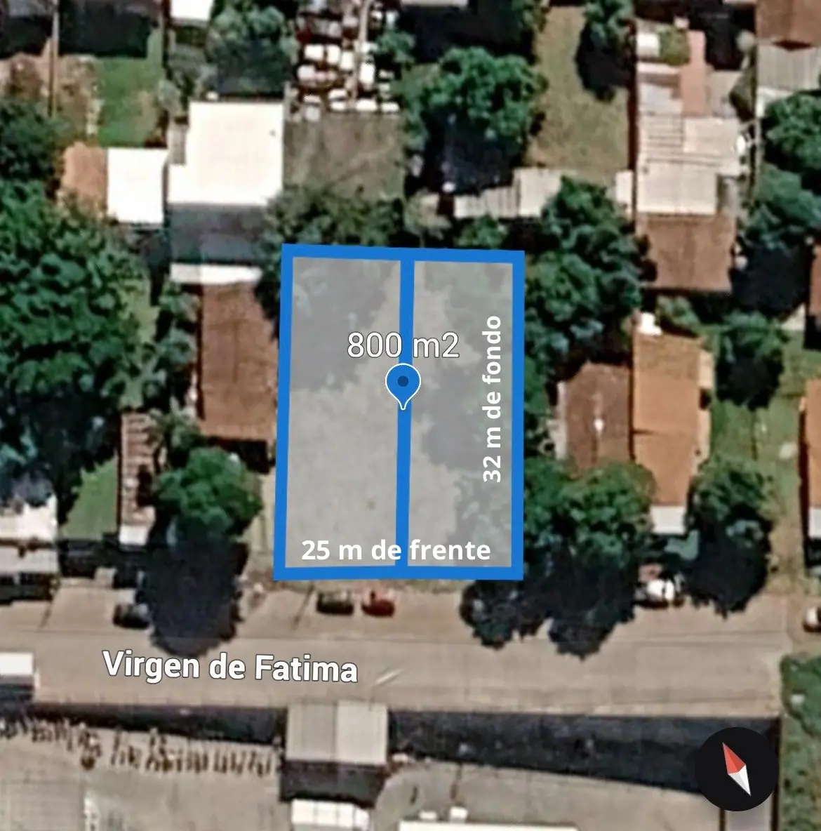 Vendo Terreno 800 M2 Al Costado De Luisito ñemby