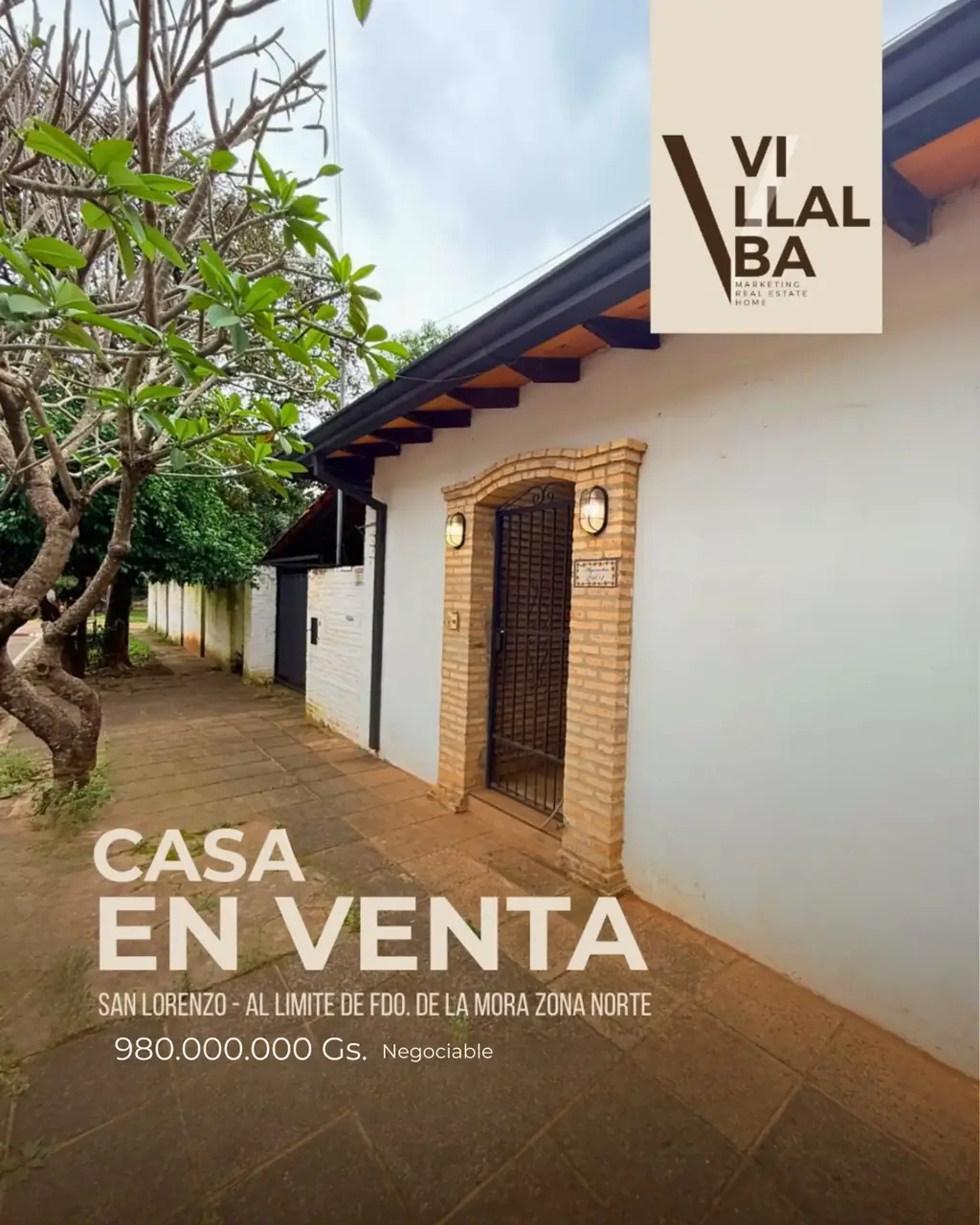 EN VENTA Casa en Barrio San Miguel, San Lorenzo (a cuadras de la Villa Olimpia)