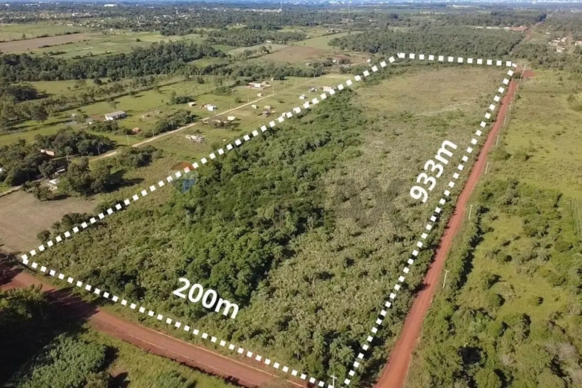 TERRENO DE 18 HAS EN VENTA EN MINGA GUAZU KM 16
