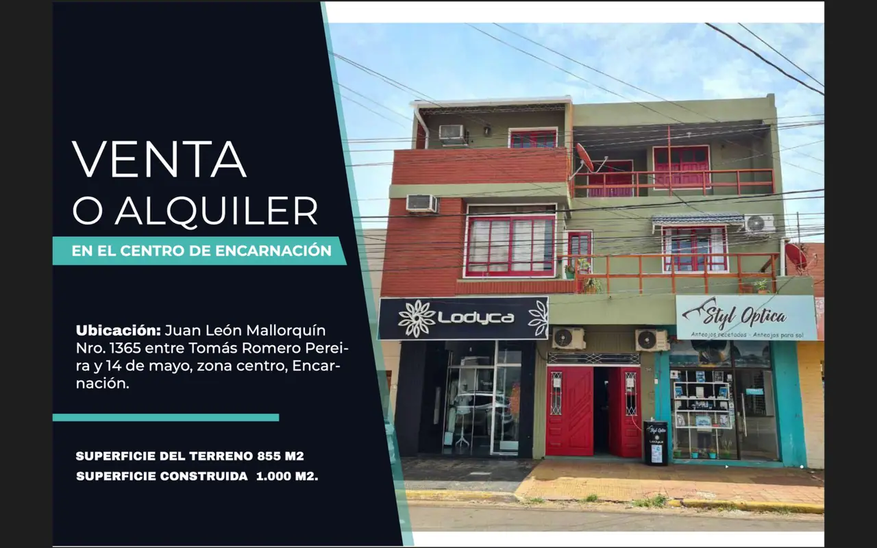 Amplia propiedad en pleno centro de Encarnación