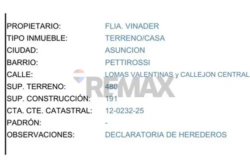 en venta en Pettirossi