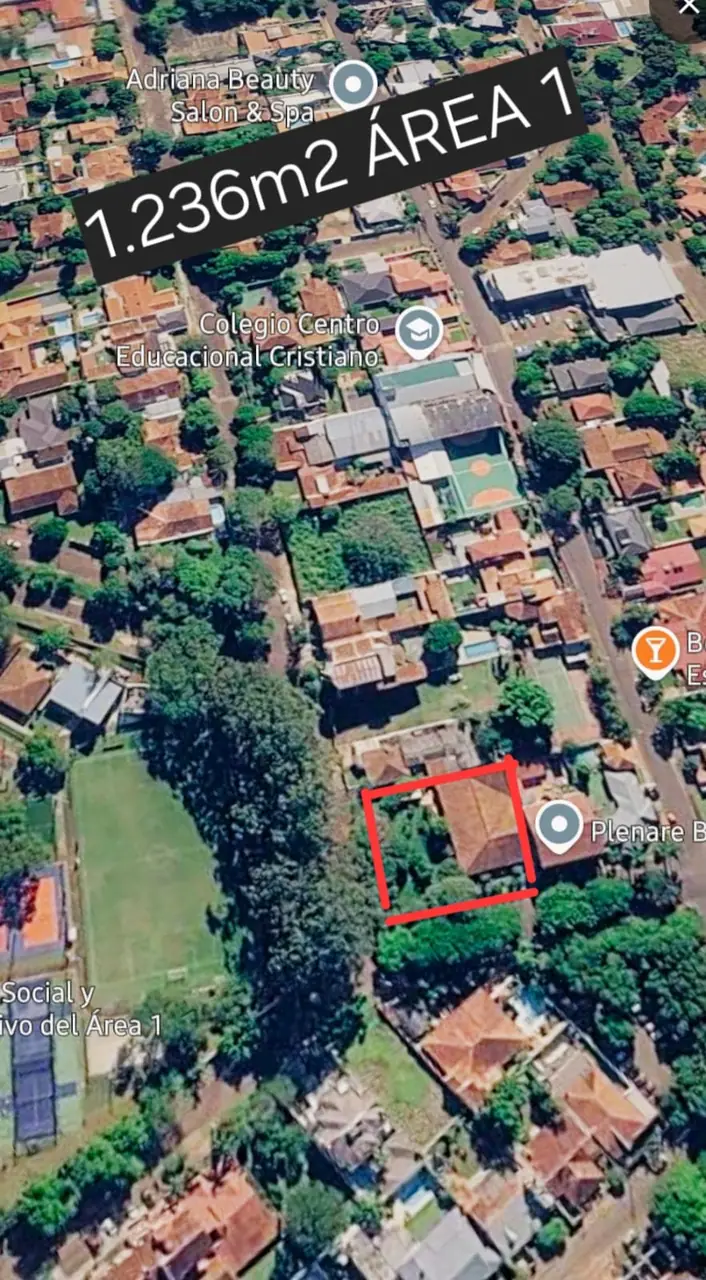 ¡Oportunidad Única! Exclusiva Propiedad de 1.236m2 en la Prestigiosa Área 1, Ideal para Inversión o Desarrollo.