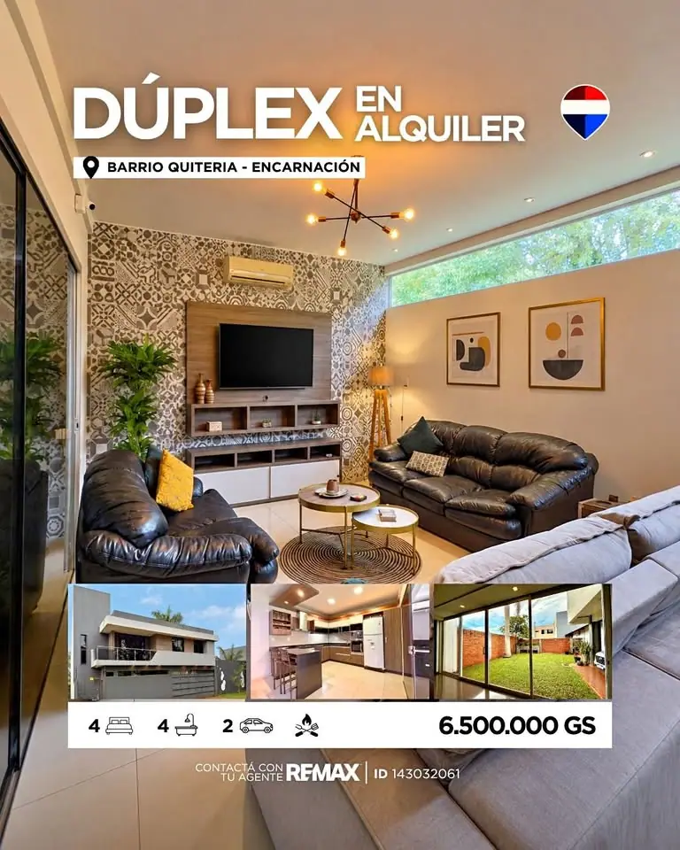 Duplex - Alquiler - Encarnación, Itapúa, Paraguay